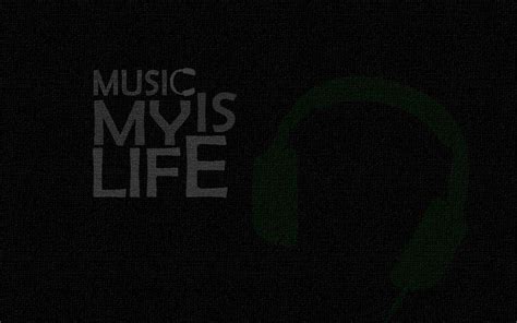 People cannot live without music. Music Is My Life Wallpapers - Wallpaper Cave