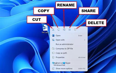 How To Cut Copy Paste Rename Delete Share Files In Windows