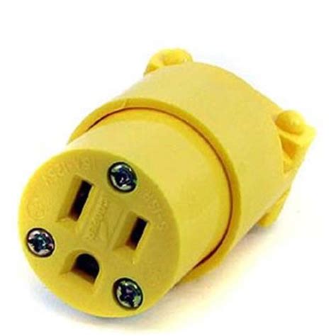 Departments 3 Wire Ground Plug 15a 125v Yell