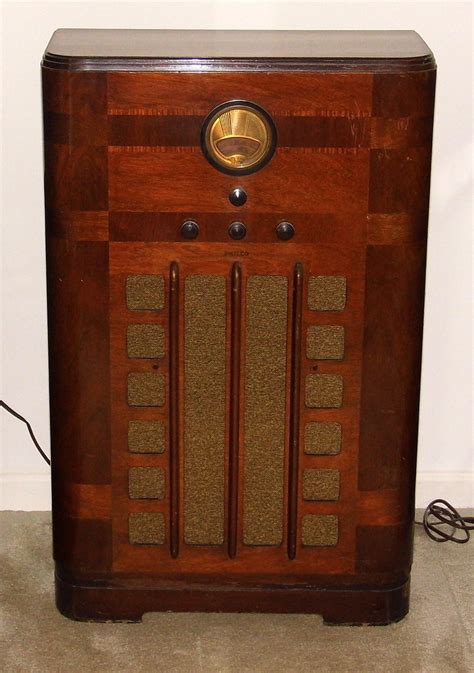 Vintage Philco Console Radio Model 38 9k Broadcast And Sho Flickr