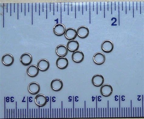 1000 Stainless Steel Split Rings Size 1 Fishing 10 Made In Usa