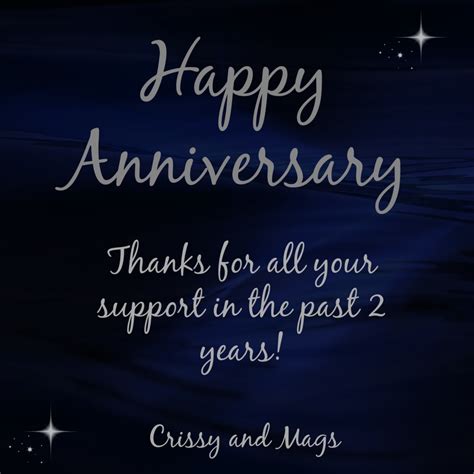 Happy 2nd anniversary to me. LATERS, BABY! - Happy 2nd Anniversary!