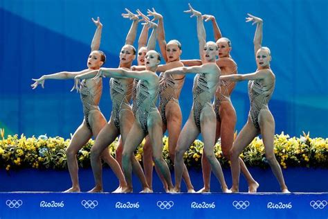 Rio Synchronized Swimming Amazing Photos From The Olympic Games Ibtimes