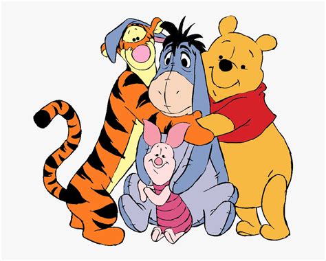 Winnie The Pooh And Friends Clipart Hd Png Download Transparent Png