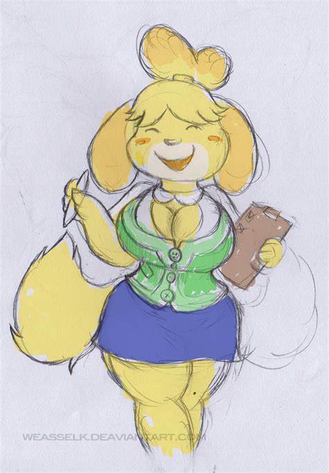 Isabelle By Weasselk On Deviantart