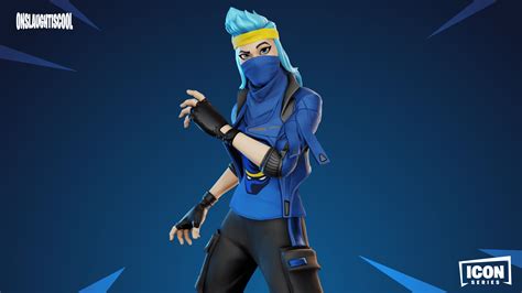 Female Ninja Icon Series Concept Fortnitebr