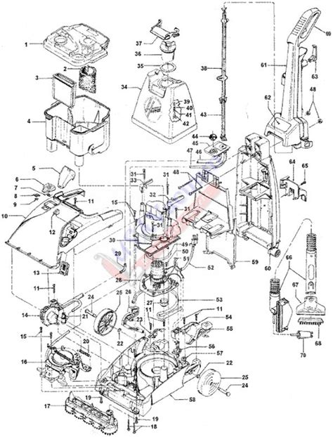 Hoover Fh50150 Parts Diagram