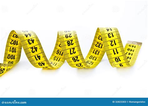 Yellow Centimeter Stock Photos Image 32823303