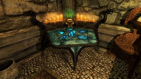 Rustic Alchemy And Enchanting Tables At Skyrim Nexus Mods And Community