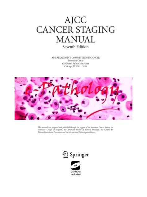 ⭐ Ajcc Cancer Staging Manual 7th Edition Pdf Free ⭐