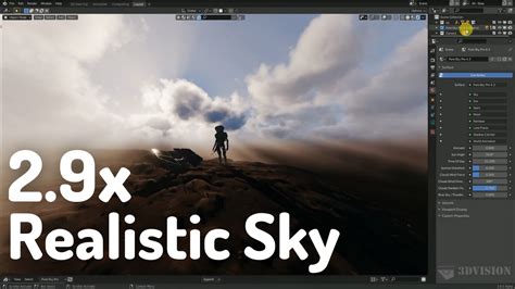 Realistic Volumetric Sky In Blender Pure Sky Pro Add On