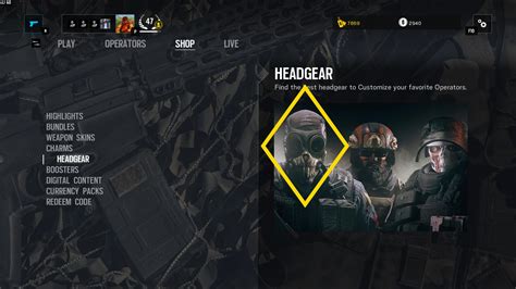 Any Info On When This Headpiece Might Become Available Rainbow6