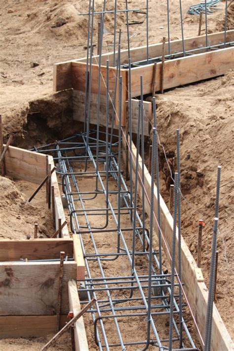 Concrete Footers And Foundations