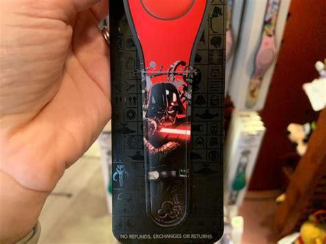 Photos New Open Edition Darth Vader Magicband Arrives At Walt Disney