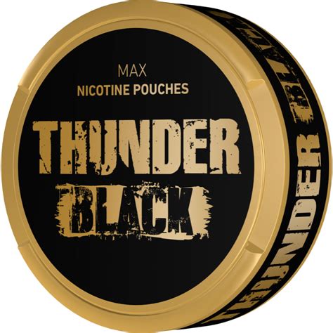 Thunder Black Max 155 Mgg Pouches