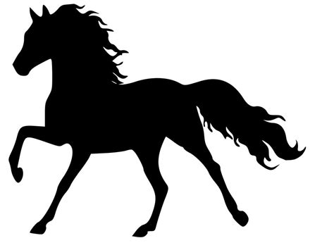 256 Hs Pretty Running Horse Silhouette Clip Art Silhouette Images