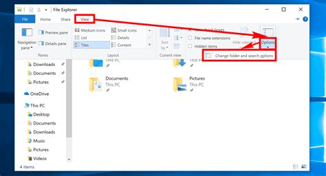 How To Open And Configure Folder Options In Windows 10