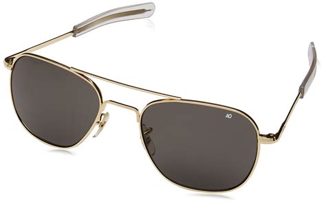 buy ao eyewear american optical original pilot aviator sunglasses with bayonet temple and gold