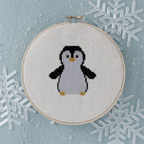 Here's a tutorial for the magic circle. Free Penguin Cross Stitch Pattern