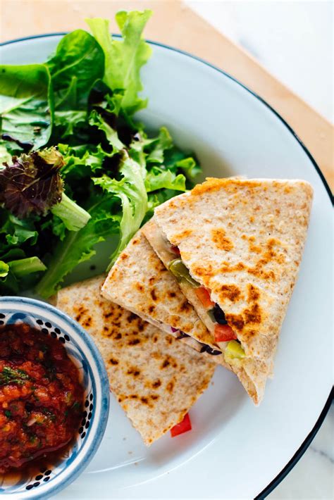 Oh, quesadillas — they never fail us. 10-Minute Quesadillas Recipe - Cookie and Kate