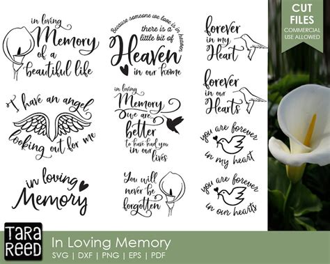 Loving Memory Memorial Svg Free Dad In Heaven Dad Memorial Pre