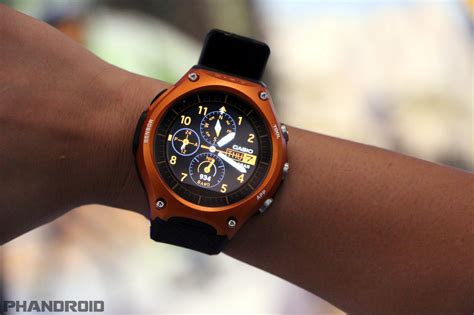 Casios Rugged Android Wear Watch Goes On Sale Today As The Og Lg Watch