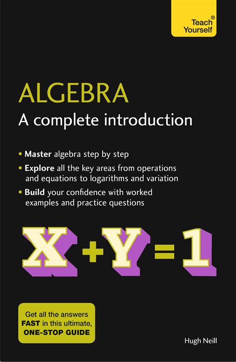 Algebra A Complete Introduction Teach Yourself The Easy Way To Learn