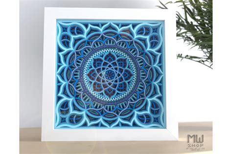 Free Free 86 Cricut Mandala Shadow Box SVG PNG EPS DXF File