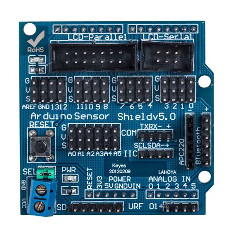 Arduino Uno Sensor Shield From Elabpeers On Tindie