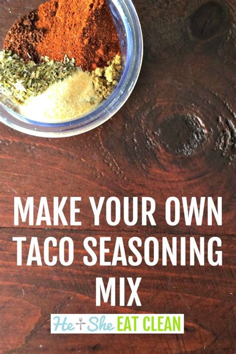 Then i can find the seasoning mix i need quickly. Homemade Low Carb Taco Seasoning Mix Recipe