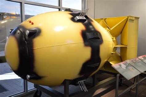 Atomic Bomb Replica Fat Boy Picture Of Bradbury Science Museum Los