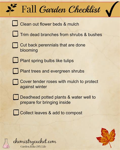 Fall Garden Checklist For Busy People