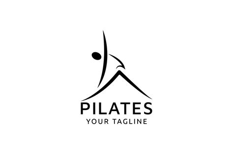 Silhouette Pilates Woman Logo Design Graphic By Ayska17 · Creative Fabrica