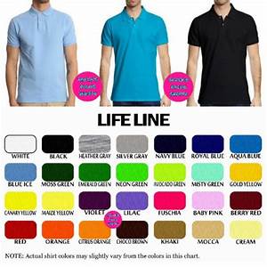 Lifeline Poloshirts For Men Unisex Colored Shopee Philippines