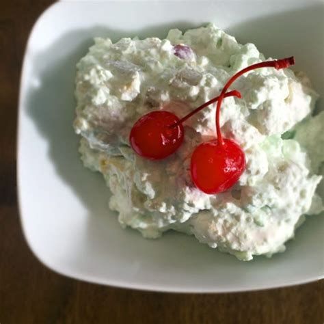 We used a basic olive oil and apple cider vinegar with salt and pepper base and then added some we made this salad for dinner last night and it was wonderful! Retro 7-Up Salad with Lime Jello and Marshmallows | Cherry ...