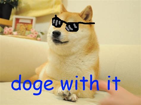 Doge With It Doge Know Your Meme