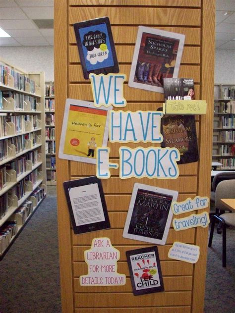 Library Display For E Books
