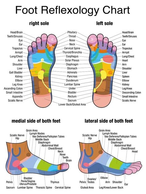 13 Reasons To Give Yourself A Foot Massage And How To Do It Charts Get Skinny And Foot Chart