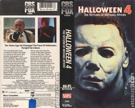 Halloween 4 The Return Of Michael Myers Hyland Cinema