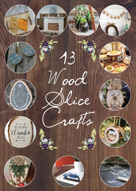How To Make Wood Slice Wall Art Monthly Diy Challenge The Inspired Hive