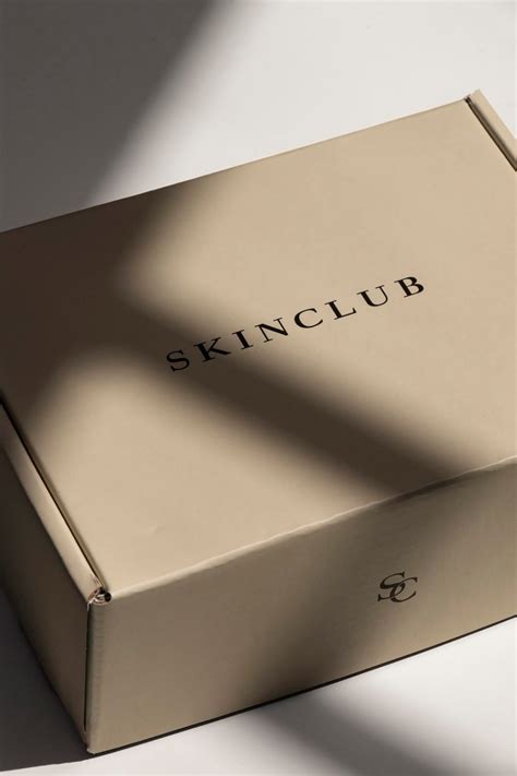 Skinclub Luxury Packaging Design Packaging Design Inspiration
