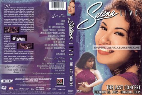Los Mejores Dvd De Musica Y Mas Selena Live The Last Concert