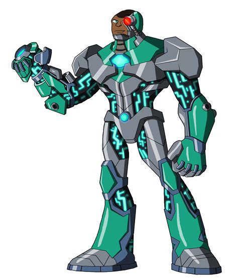 Dc New Teen Titans Cyborg By Moheart7 On Deviantart