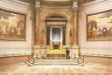 Declaration Of Independence In The Rotunda Of The National Archives