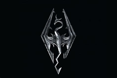 Learn how to draw the skyrim logo in this simple, step by step drawing tutorial Skyrim-logo-dragon-new - PolyRadar