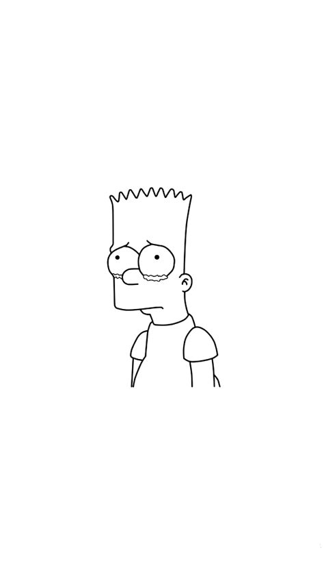 Bart Simpson Drawing Sad Gisela Shipley