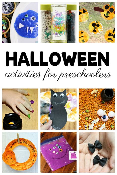 Halloween Activities For Preschoolers To Enjoy This October Fun A Day