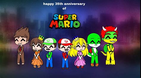Happy 35th Anniversary Of Super Mario By Haikaltv On Deviantart