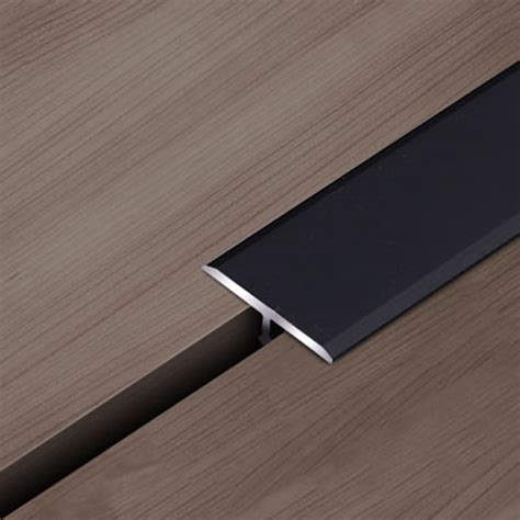 Buy Transition Bar Aluminum Alloy Edge Trim Black T Molding Floor