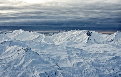 Free Images Snow Cold Cloud Wave Peak Mountain Range Ice